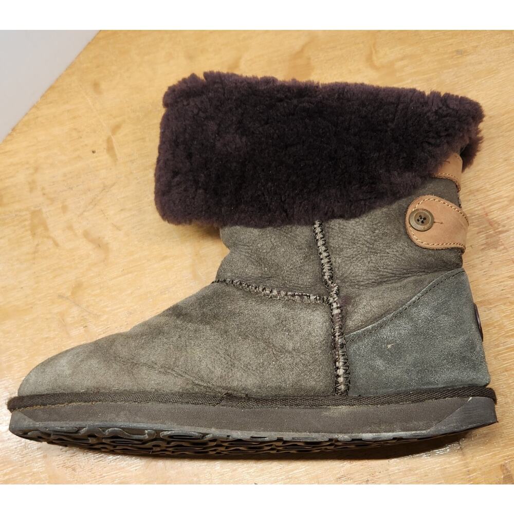 Emu Australia Alba ~ Size 10 ~ Women's Chocolate Brown Sheepskin Boots